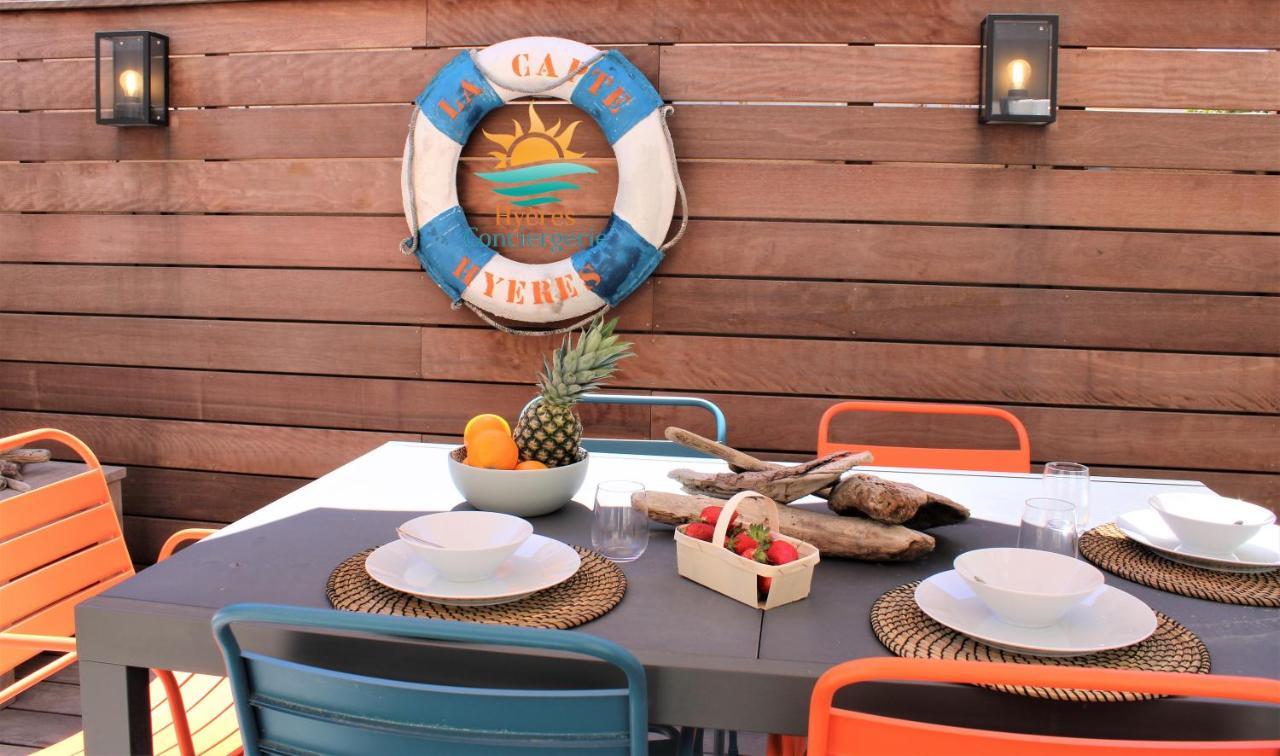 Hyeres-Plage -T2 Neuf Rdj Clim Wifi - La Capte By Hc Apartment Exterior photo