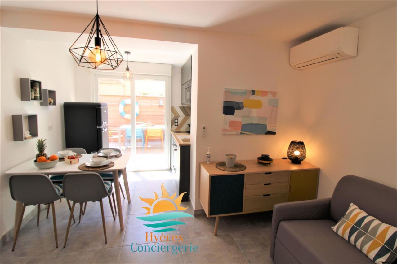 Hyeres-Plage -T2 Neuf Rdj Clim Wifi - La Capte By Hc Apartment Exterior photo