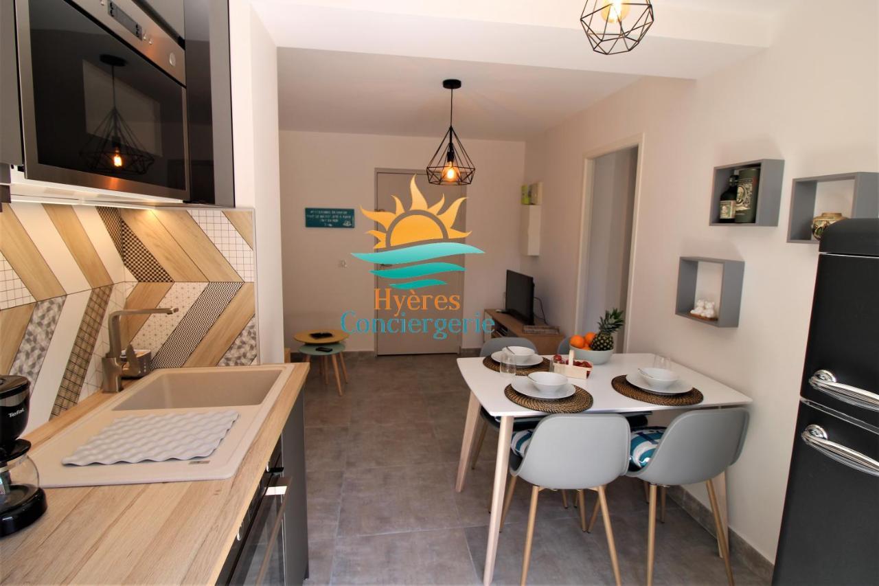 Hyeres-Plage -T2 Neuf Rdj Clim Wifi - La Capte By Hc Apartment Exterior photo