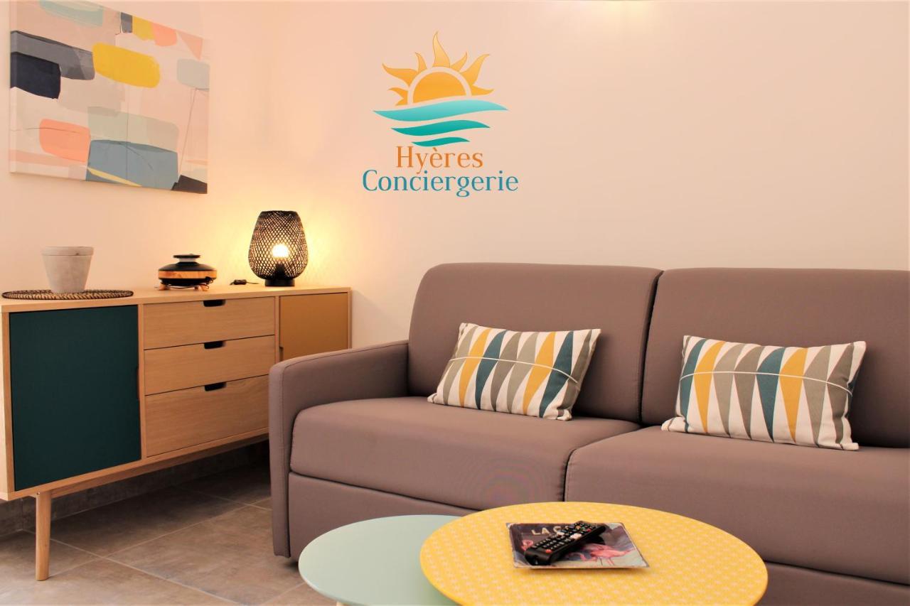 Hyeres-Plage -T2 Neuf Rdj Clim Wifi - La Capte By Hc Apartment Exterior photo